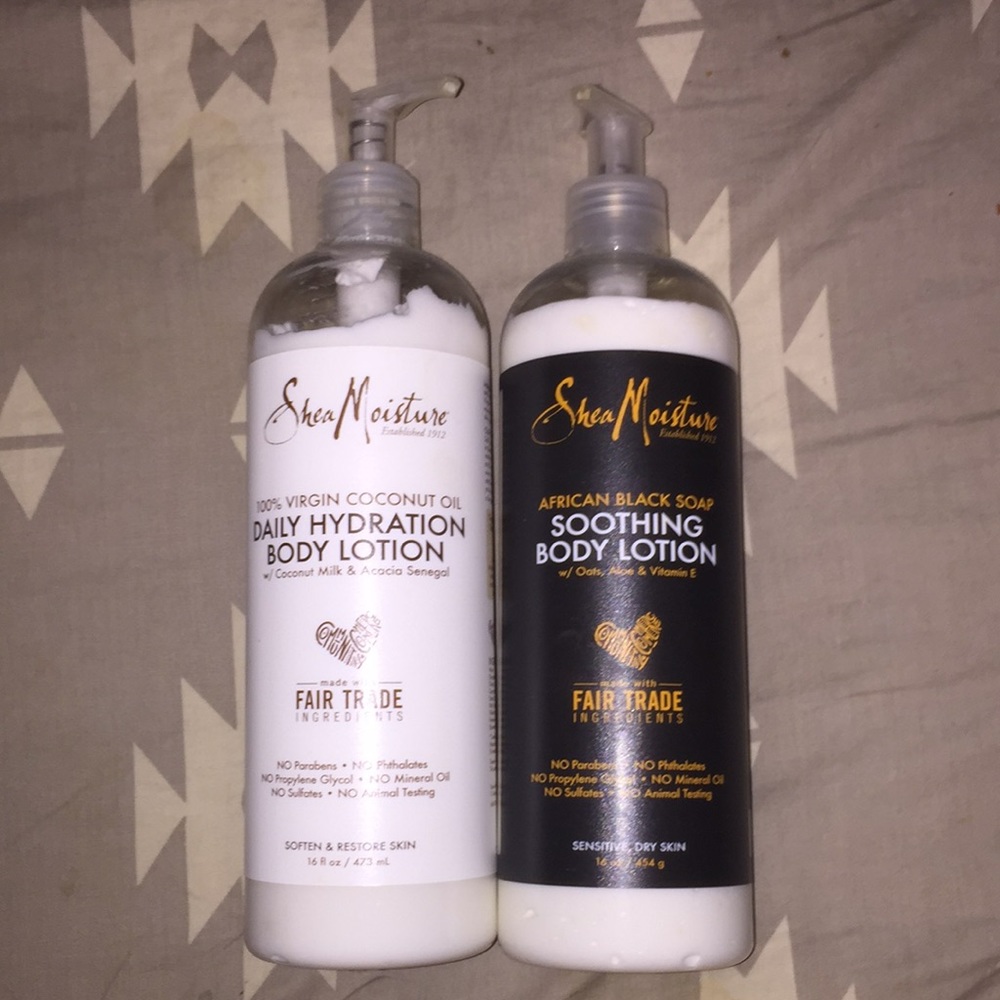 two body lotions
